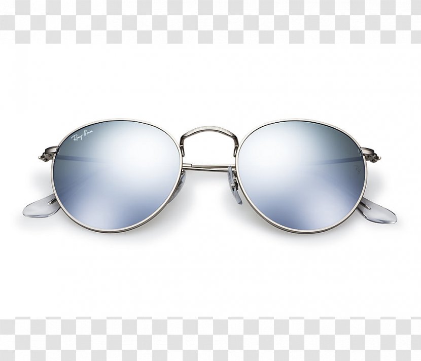 Ray-Ban Round Metal Folding Sunglasses Wayfarer - Ray Ban Transparent PNG
