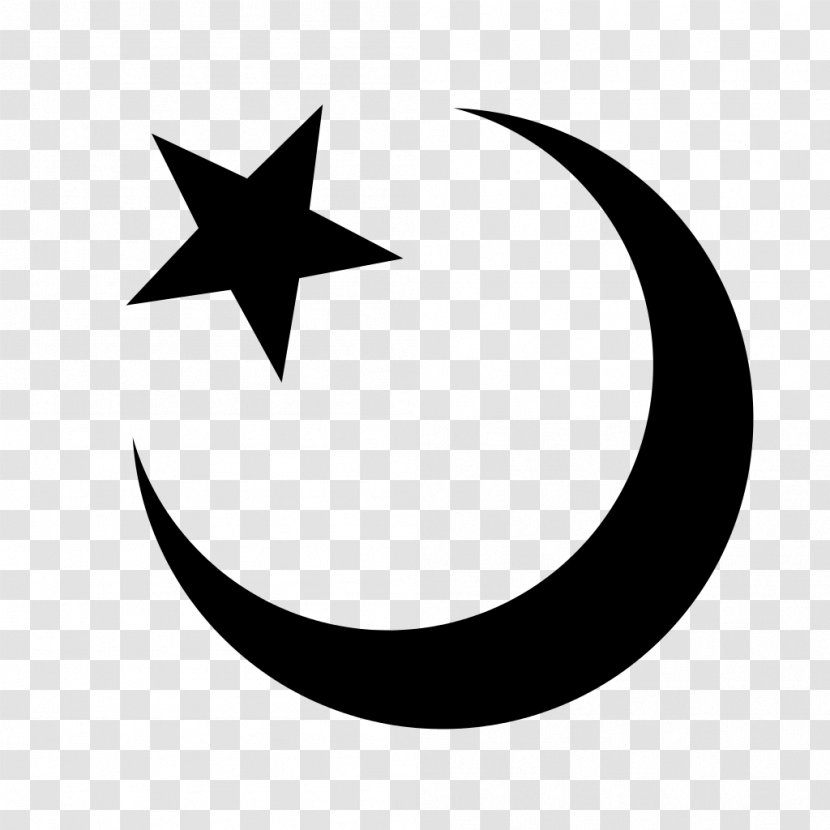 Star And Crescent Islam Symbol Transparent PNG