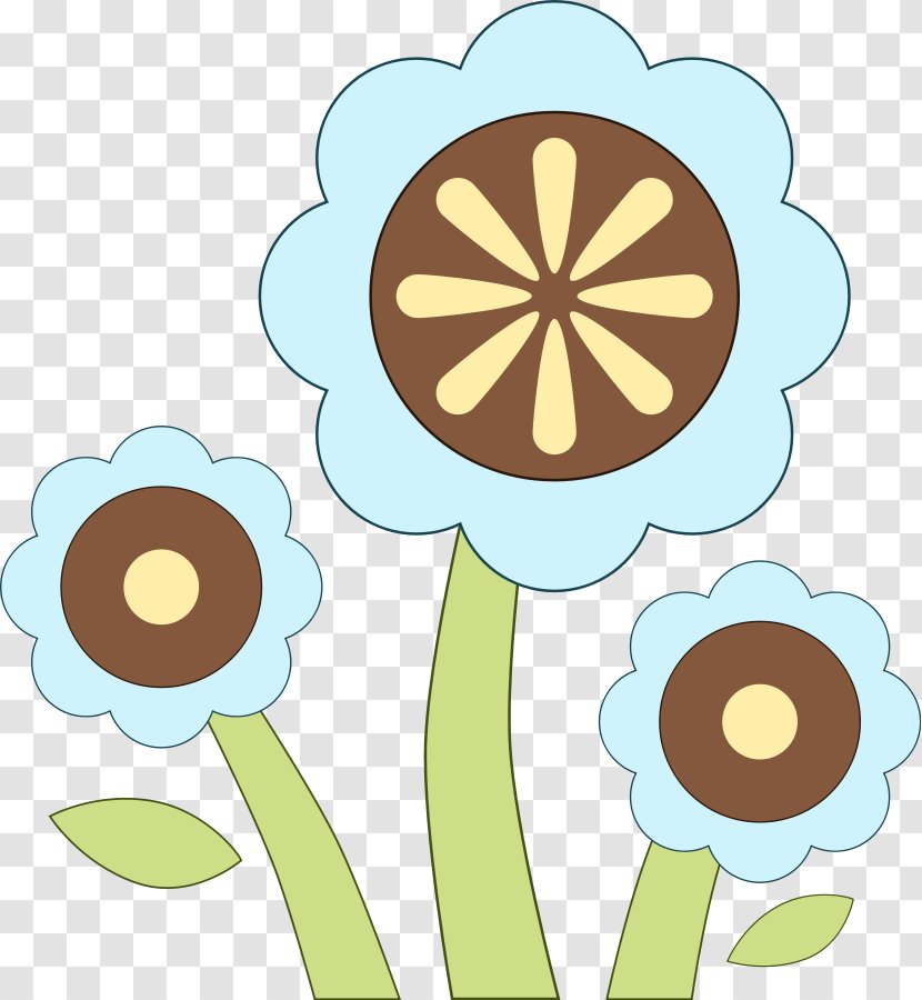 Flower Clip Art - Artwork - Blue Transparent PNG