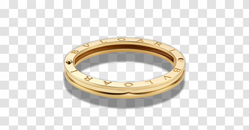 Wedding Ring Jewellery Store Bulgari - Gold - Bvlgari Sign Transparent PNG