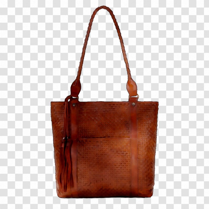 Tote Bag Shoulder M Leather Strap - Tan Transparent PNG