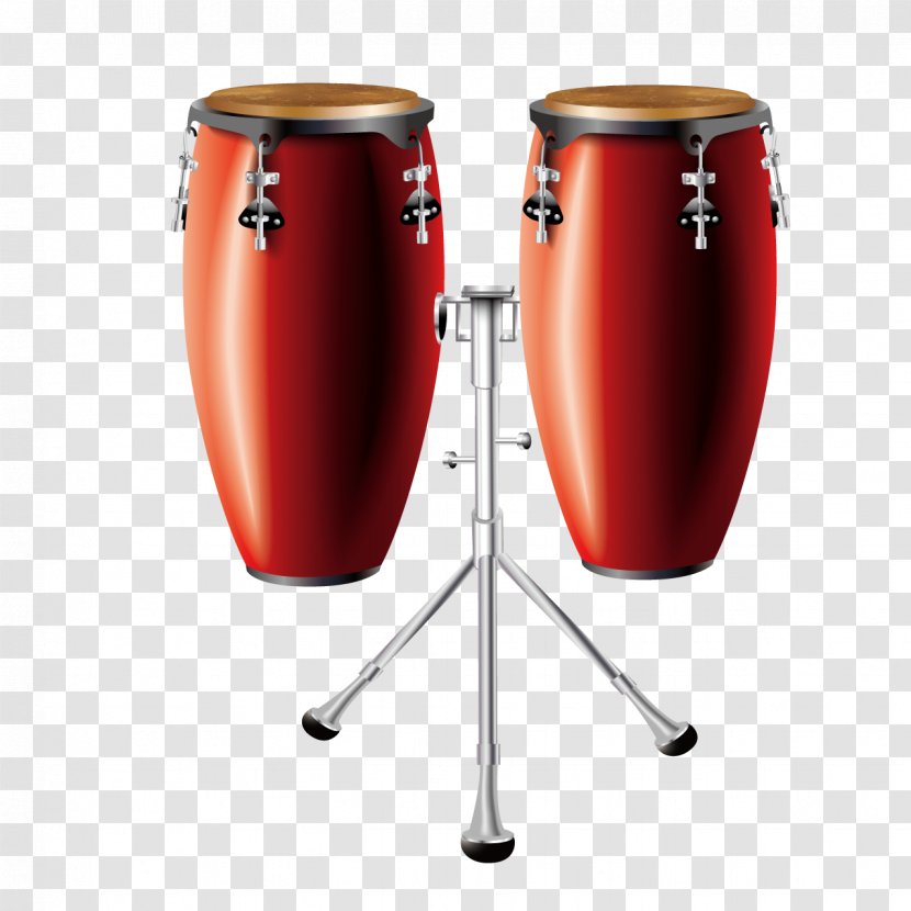 Tom-tom Drum Conga Timbales - Silhouette - Beautifully Drums Transparent PNG
