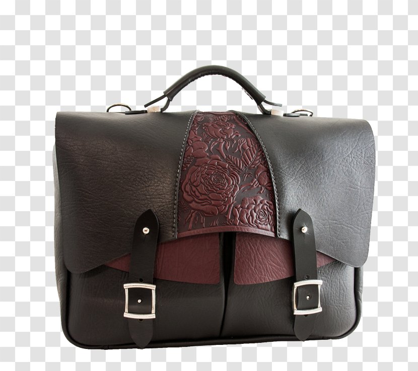 Handbag Baggage Leather Hand Luggage - Laptop Bag Transparent PNG