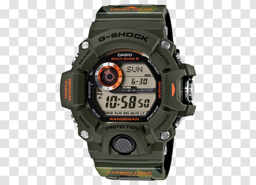 Master Of G Casio G-Shock Frogman Watch - Analog Transparent PNG