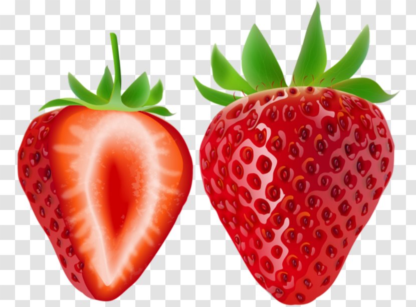 Strawberry Fruit Clip Art Food - Watermelon Transparent PNG