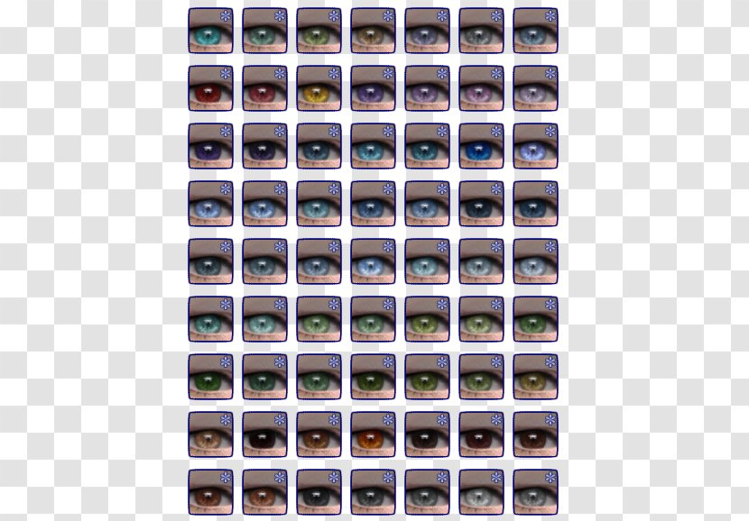 The Sims 2 Female Blog Eye - Ommi Transparent PNG