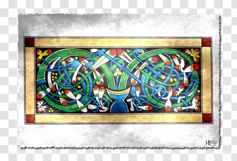 Tree Of Life Book Kells Celts - Cover Art Transparent PNG