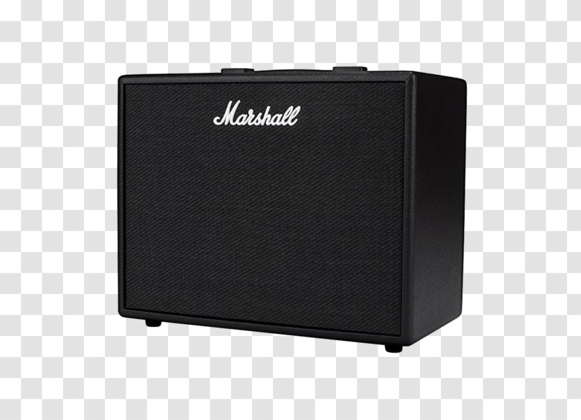 Guitar Amplifier Marshall Code 50 Amplification Electric Modeling - Cartoon Transparent PNG