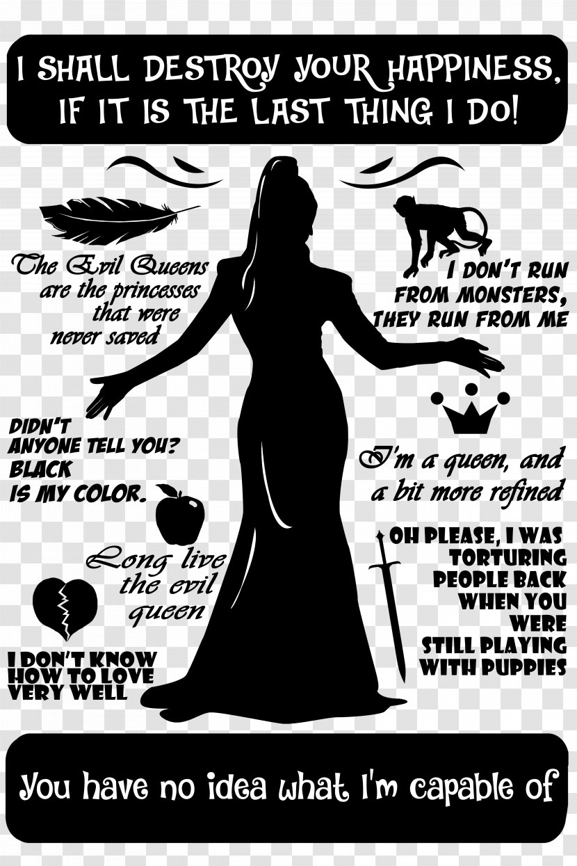 Quotation Princess Poster Human Behavior - Monochrome Photography Transparent PNG