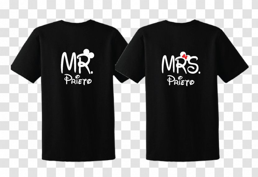 T-shirt Mickey Mouse Minnie Kirby - Just Married Transparent PNG