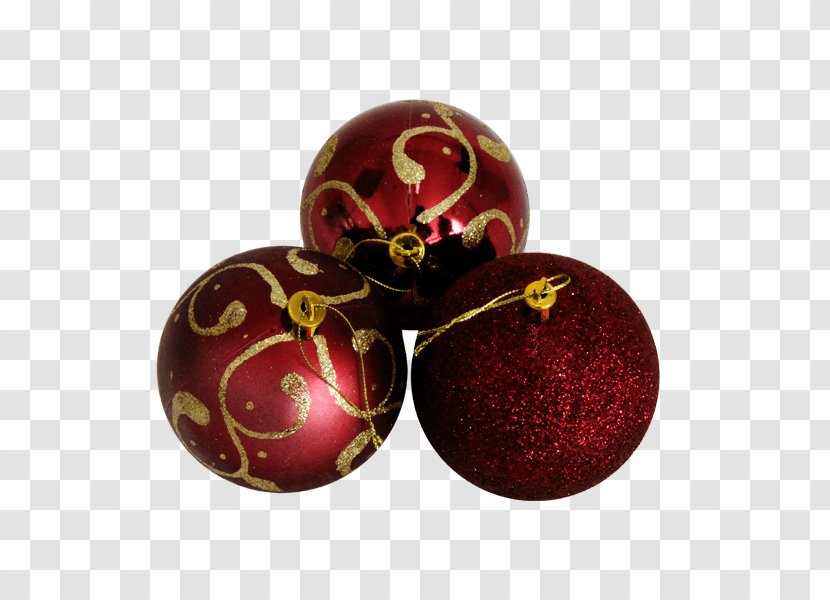 Natal Christmas Ornament Ball Red - Mercadolibre - Marsala Transparent PNG