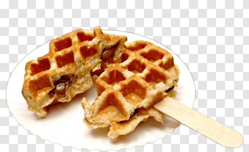 Belgian Waffle Cuisine Chocolate Treacle Tart - Waffel Transparent PNG