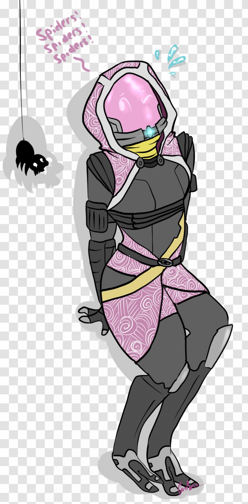 Mass Effect Tali'Zorah .by BioWare Fan Art - Heart - Tali Transparent PNG