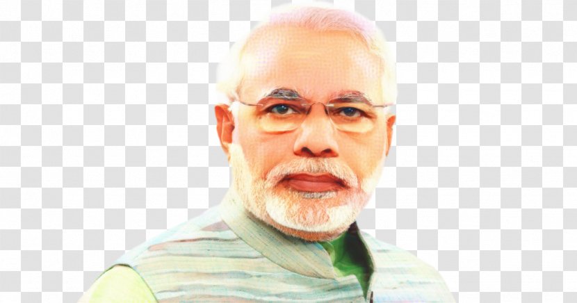 Narendra Modi - Cheek - Beard Moustache Transparent PNG