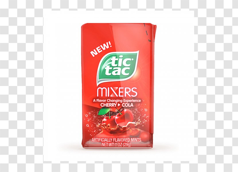 Coca-Cola Cherry Cranberry Tic Tac Flavor Transparent PNG