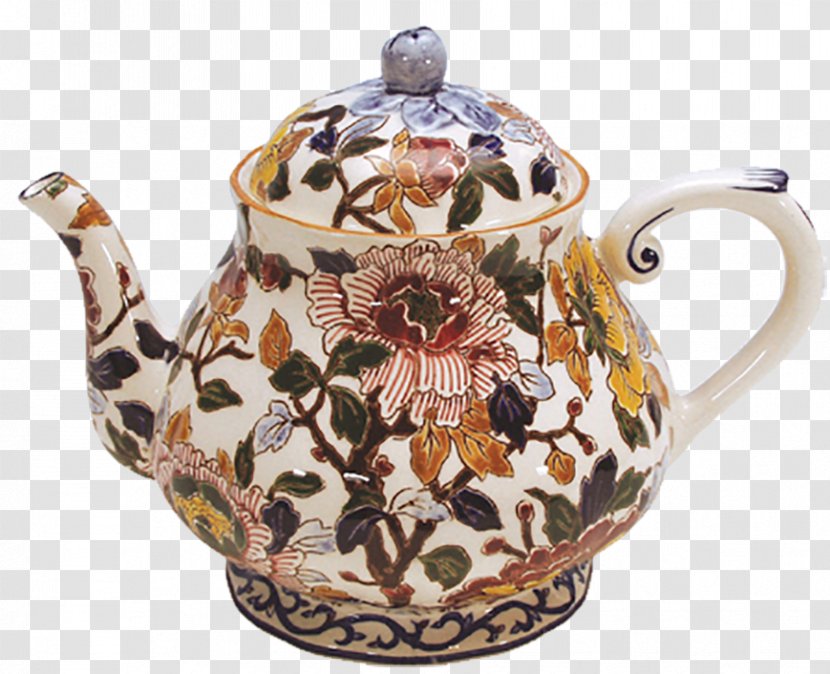 Teapot Kettle Gien Porcelain Transparent PNG