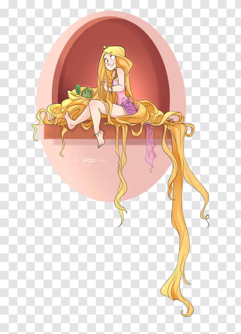 Rapunzel DeviantArt Anna Disney Princess - Heart Transparent PNG