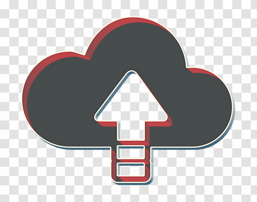 Arrow Icon Cloud Icon Cloud Computing Icon Transparent PNG