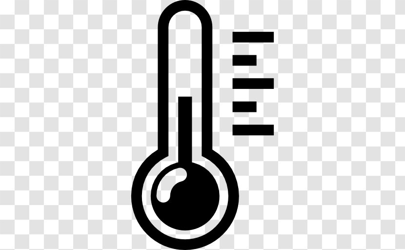 Mercury-in-glass Thermometer Temperature Celsius - Black And White Transparent PNG
