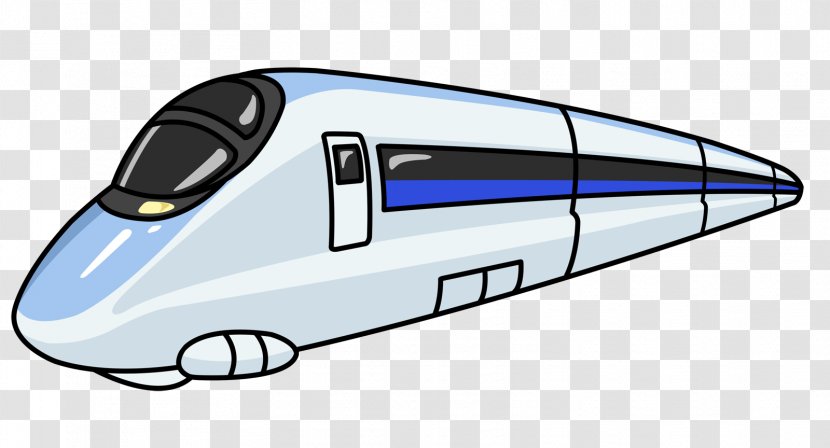 Train Rail Transport High-speed Rapid Transit Clip Art - Shinkansen - Bao Cliparts Transparent PNG