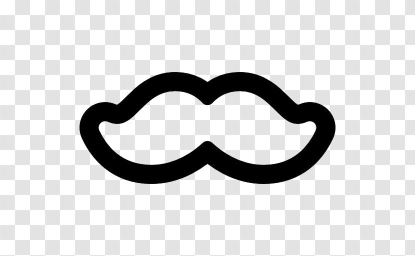 Moustache - Black - Eyewear Transparent PNG