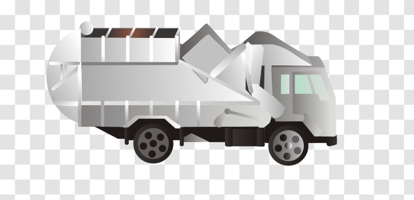 Garbage Truck Waste Pickup Clip Art - Transport Transparent PNG