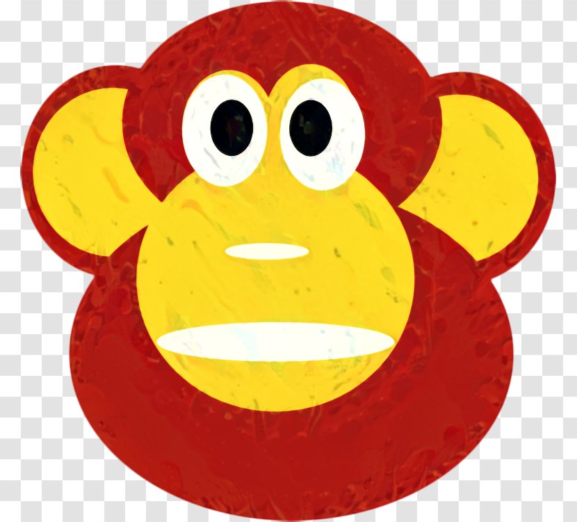 Clip Art Chimpanzee Monkey Primate Smiley - Ape - Western Gorilla Transparent PNG