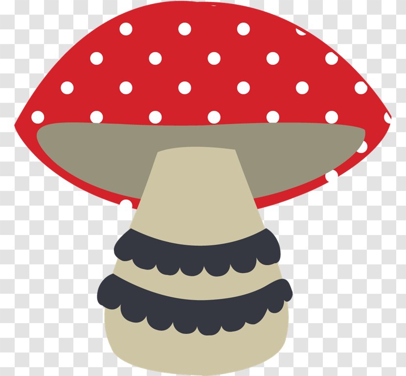 Birthday Party Background - Horn - Polka Dot Mushroom Transparent PNG
