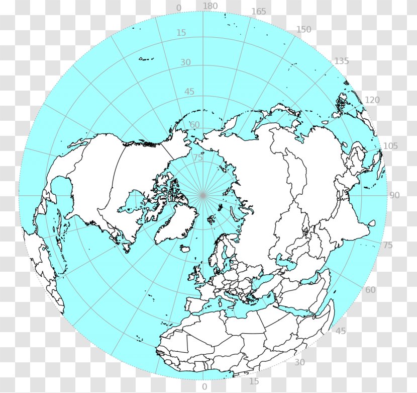 Northern Hemisphere Southern Earth Western North Pole - Area Transparent PNG