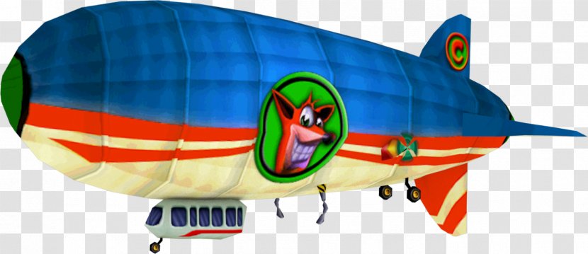 Crash Bandicoot: The Wrath Of Cortex Zeppelin Twinsanity PlayStation 2 Airship - Playstation Transparent PNG
