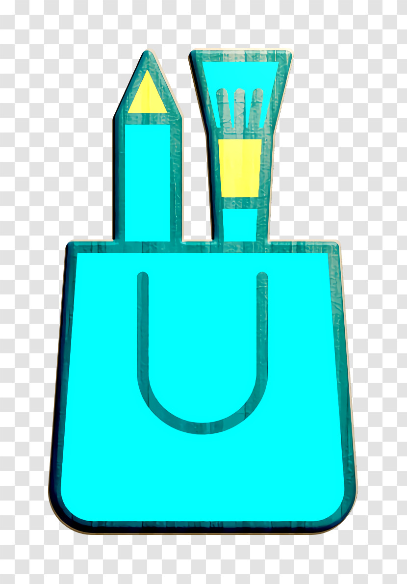 Art And Design Icon Shopping Bag Icon Creative Icon Transparent PNG