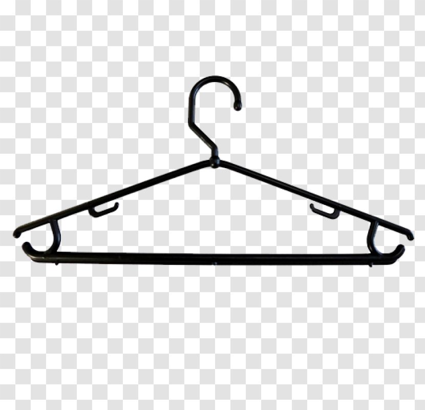 Clothes Hanger Laundry Room Clothing Plastic Coat & Hat Racks - Black - Cabide Transparent PNG
