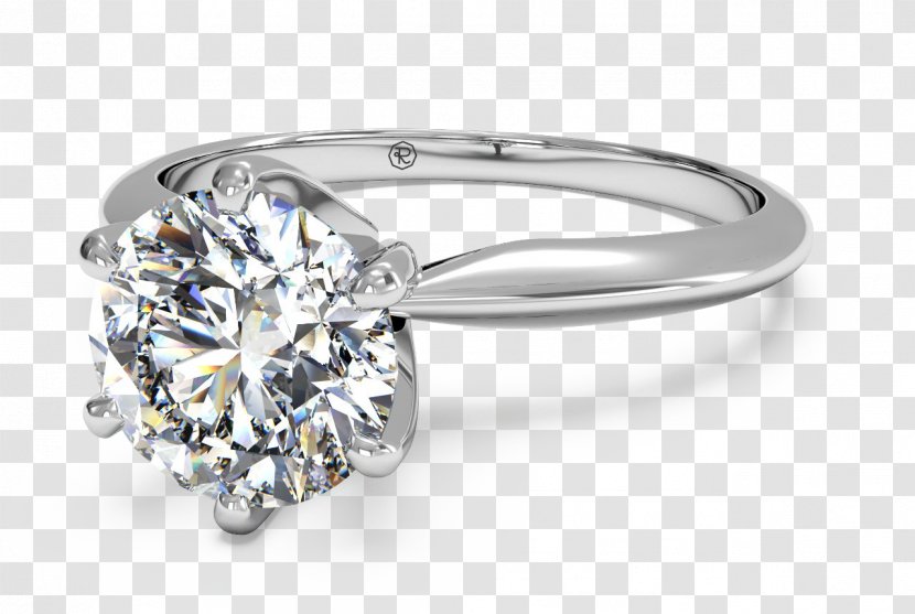 Engagement Ring Wedding Princess Cut - Size Transparent PNG