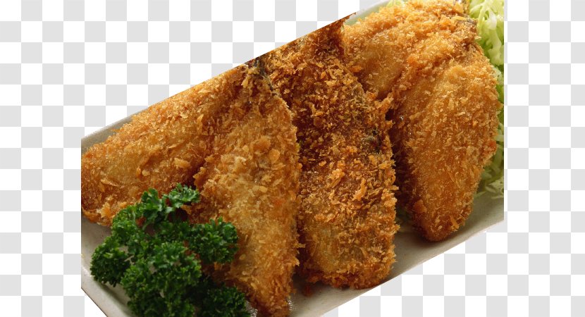 Fried Fish Chicken Seafood Frying - Korokke - Home Cooking Wings Transparent PNG