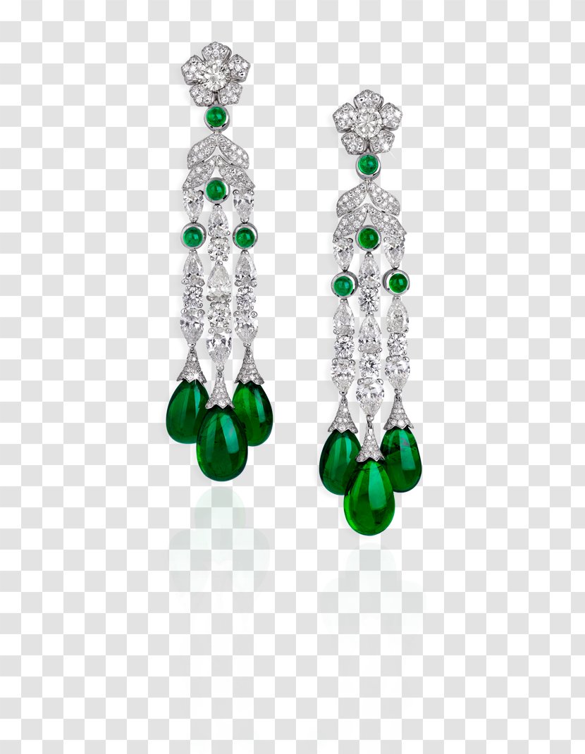 Earring Jewellery Emerald Cabochon Gemstone - Jewelry Making - Cobochon Transparent PNG