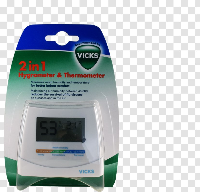 Humidifier Hygrometer Thermometer Vicks Humidity Transparent PNG