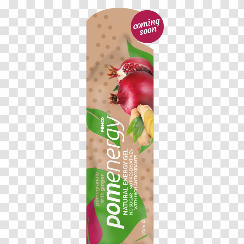 Energy Gel GU Labs Pomegranate Superfood Transparent PNG