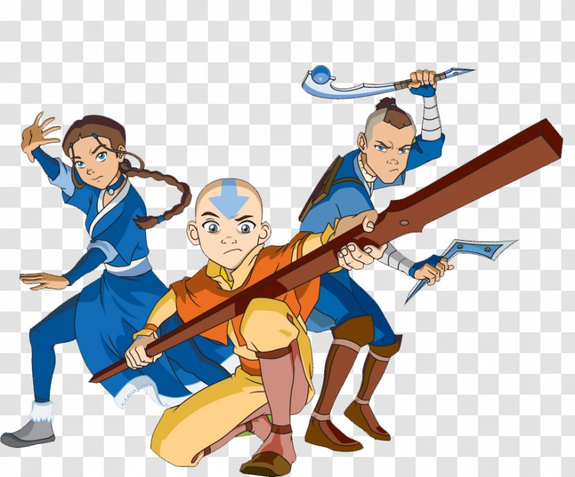 Katara Sokka Aang Toph Beifong Water Tribe - Heart - Avatar Transparent PNG