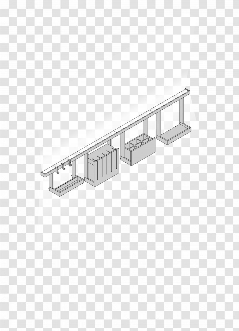 Line Angle Font - Hardware Accessory - Light Rail Transparent PNG