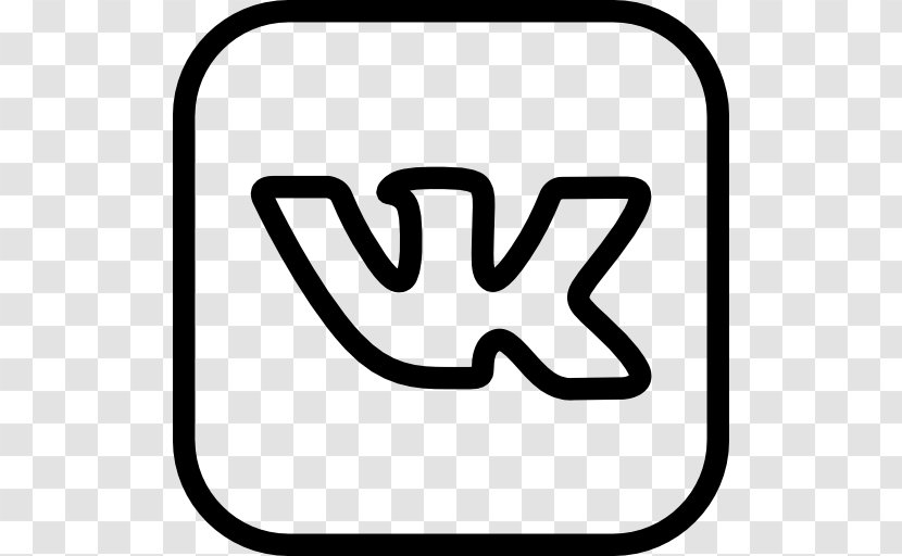VKontakte Social Media Network - Text Transparent PNG