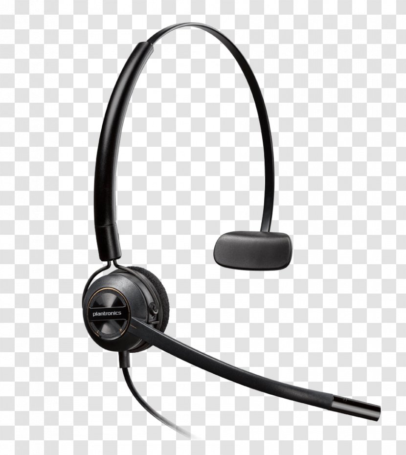 Plantronics EncorePro HW540 Microphone Noise-cancelling Headphones Headset - Mobile Phones Transparent PNG