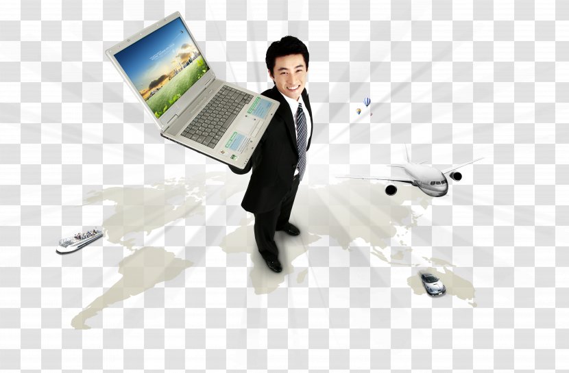 Chart Poster - Commerce - Display Laptop Man Transparent PNG
