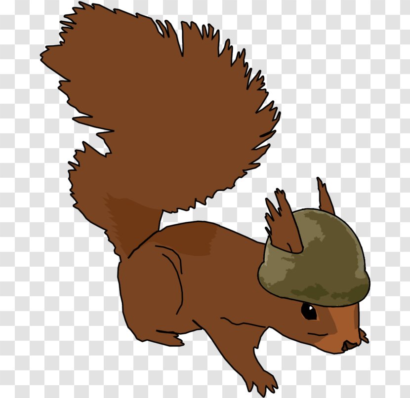 Squirrel Cartoon - Tail Animation Transparent PNG
