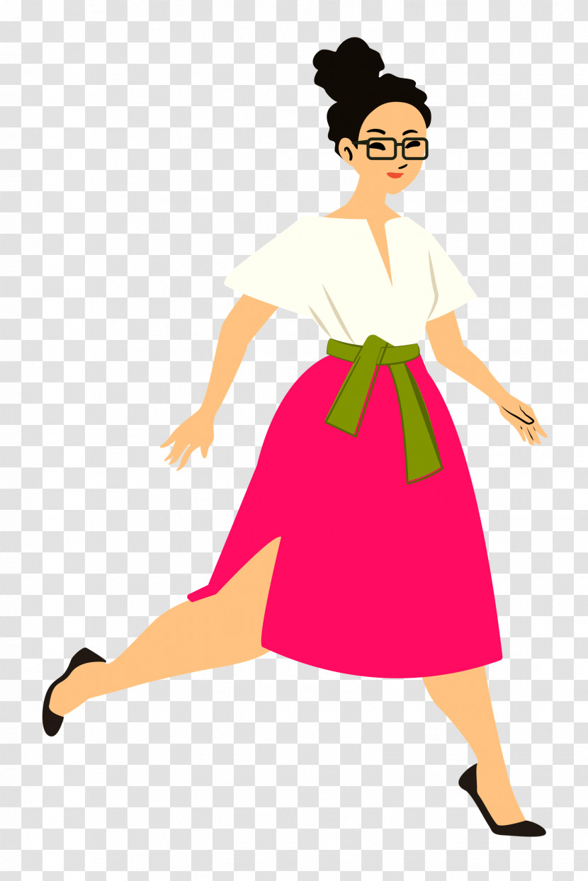 Skirt Clothing See-through Clothing Cartoon Transparent PNG