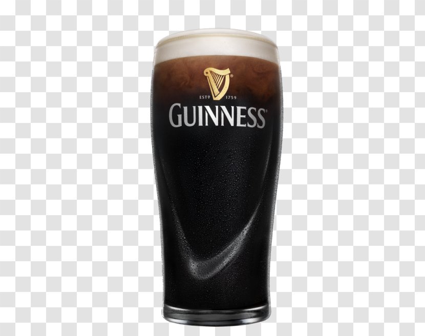 Guinness Beer Glasses Harp Lager Pint Glass - Mug Transparent PNG