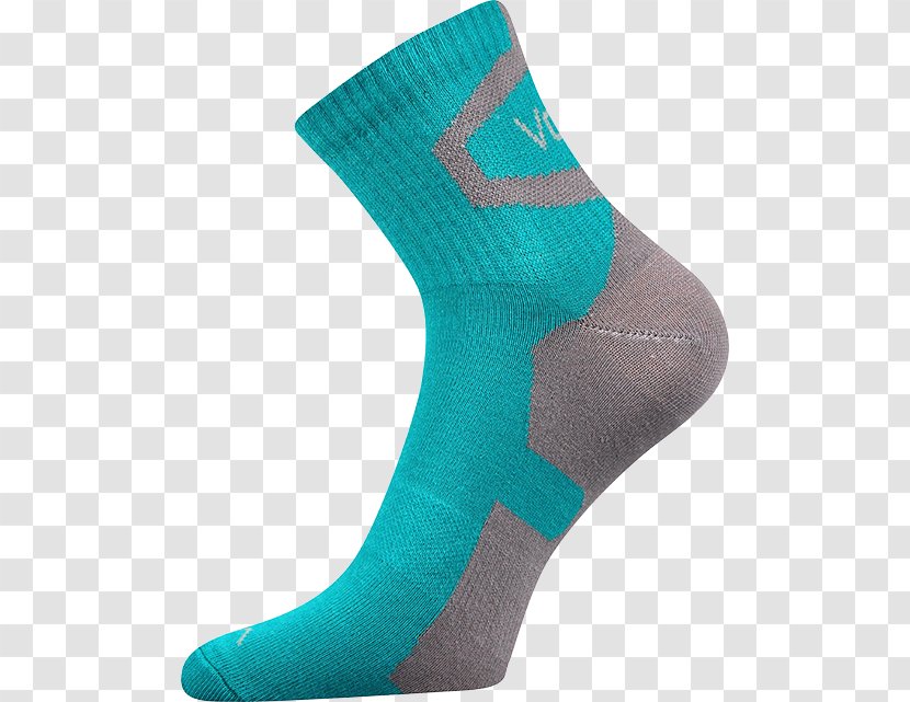 Sock Turquoise - Design Transparent PNG