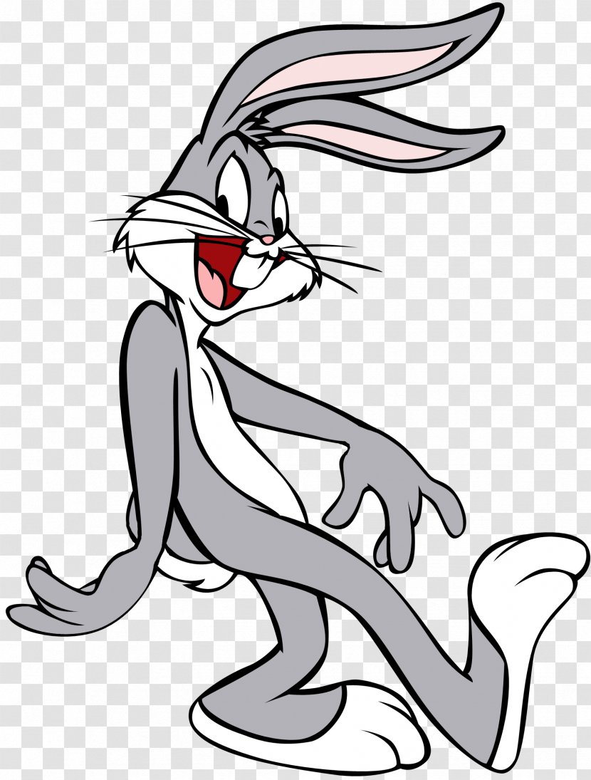 Bugs Bunny Cartoon Looney Tunes Clip Art - Line Transparent PNG