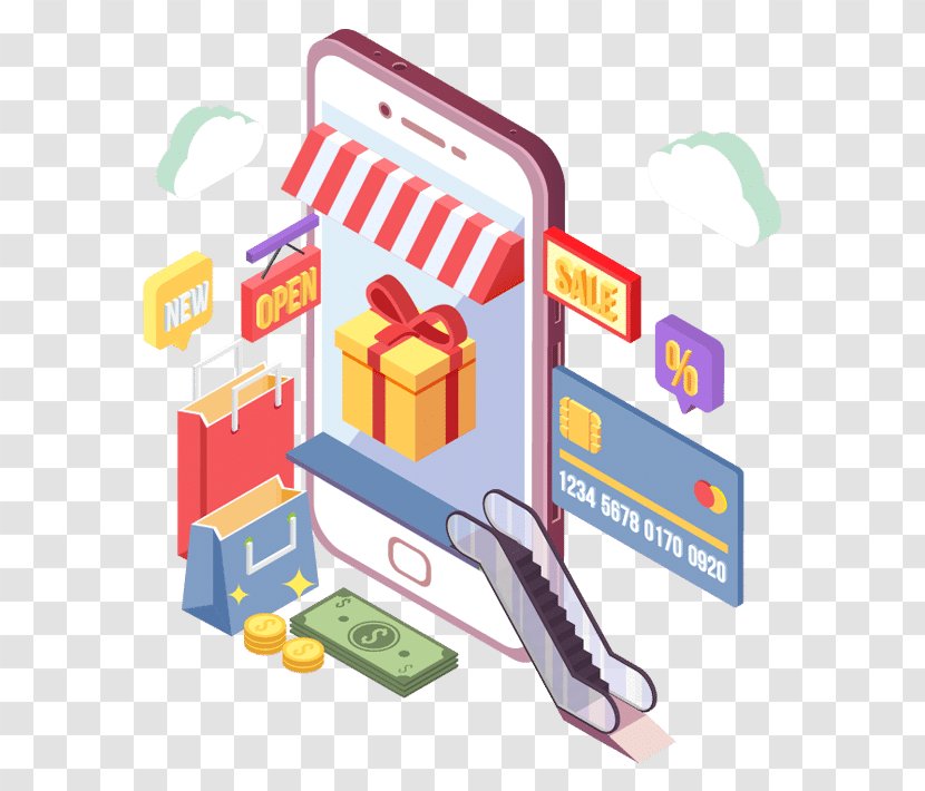 Online Shopping E-commerce Retail Cart Software - Toy Transparent PNG