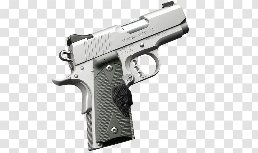 Kimber Custom .45 ACP Manufacturing Firearm Pistol - Magazine - Pistols Transparent PNG
