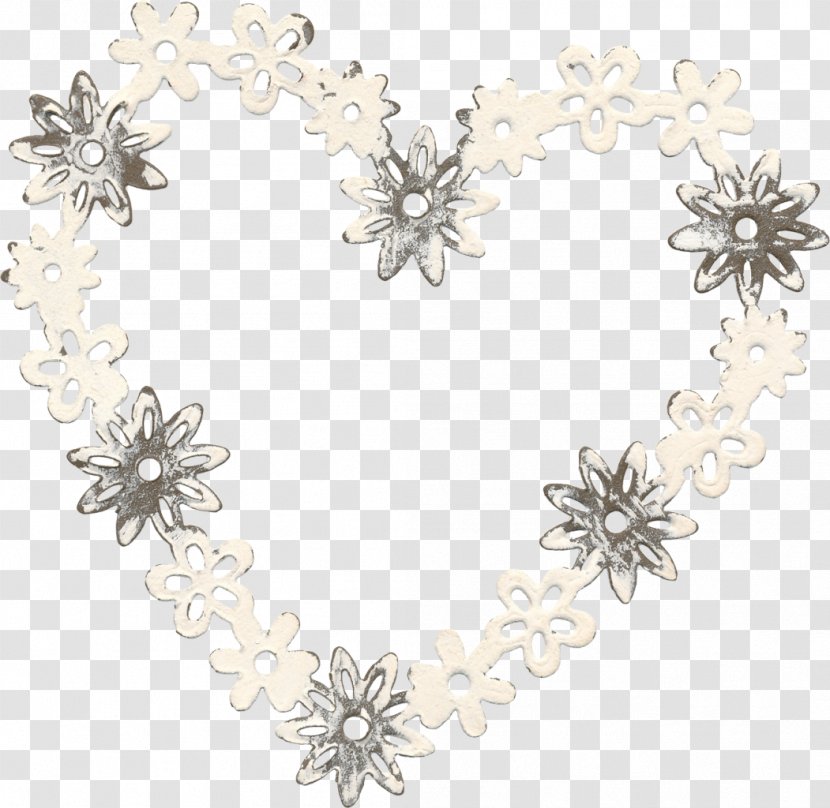 Jewellery Heart Pattern - Ice Transparent PNG